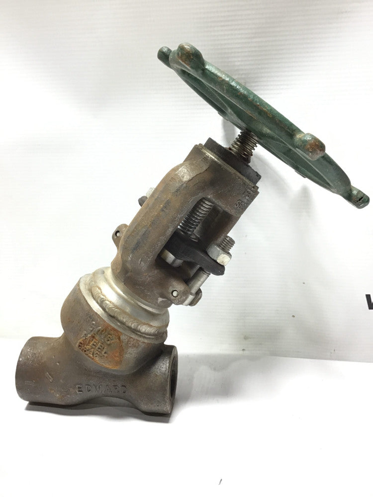 Rockwell-edward F3624 Univalve 3/4in Steel Socket Weld Globe Valve