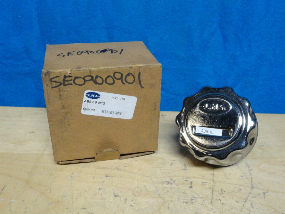 LHA - AIR BREATHER CHROME CAP - 30 CFM (3/4" NPT SCREW ON) ABS-10-N12 NEW IN BOX