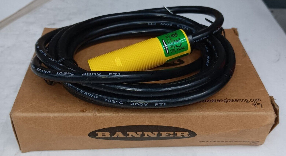 NEW BANNER S18SP6LP PROXIMITY SENSOR 32726
