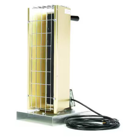 Fostoria Fsp-1412-1C Electric Infrared Heater, 1 Phase, Aluminum, 4948 Btuh,