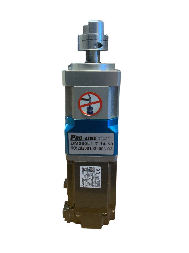 Mitsubishi HG-KR43 AC Servo Motor, PRO-LINE DM060L1-7-14-50