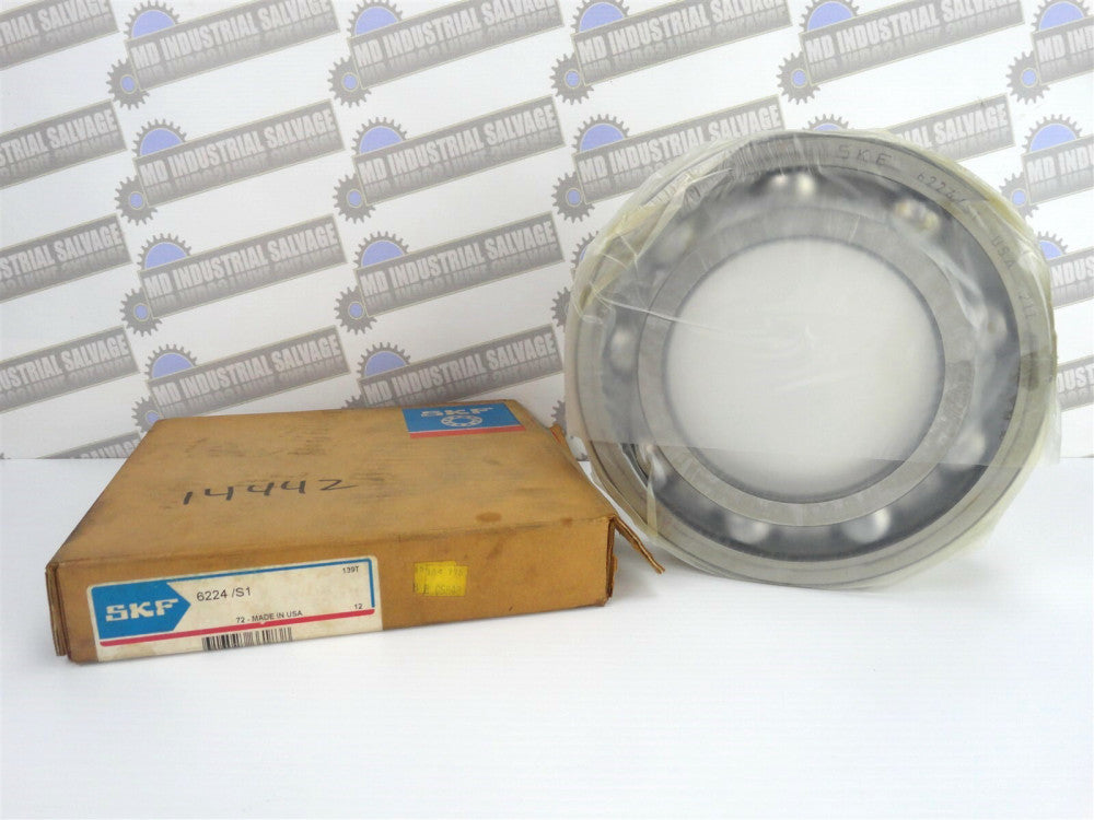 SKF 6224 /S1 Radial/Deep Groove Ball Bearing 120 x 215 x 40mm (NEW)