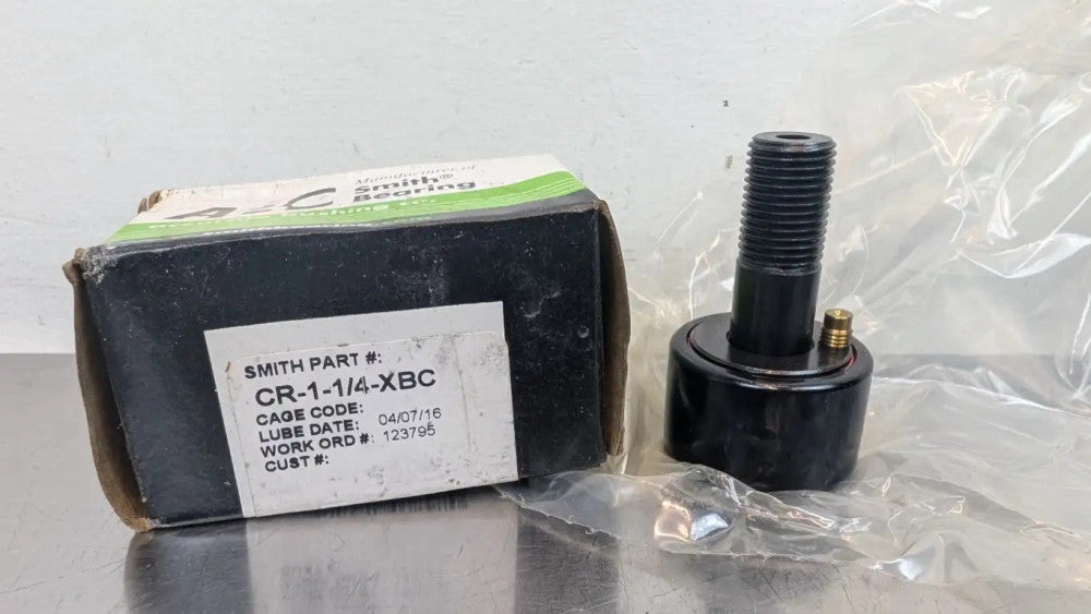 Smith Bearing CR-1-1/4-XBC Cam Follower 123795 1.25" OD .75" Wide x 0.5" Long