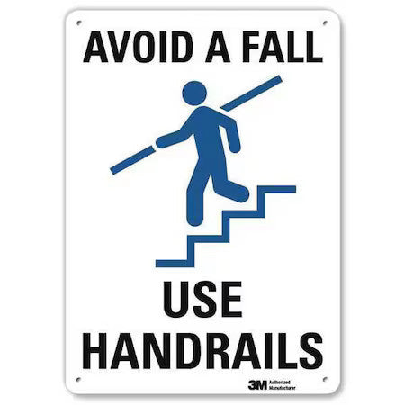 Lyle U1-1023-Na_10X14 Safety Sign, 14 In Height, 10 In Width, Aluminum,