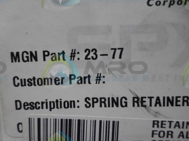 MGNSNPELL 23-77 SPRING RETAINER NSMP
