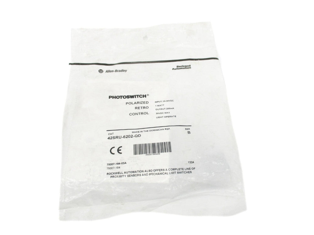 ALLEN BRADLEY 42SRU-6202-QD SER. B NSMP