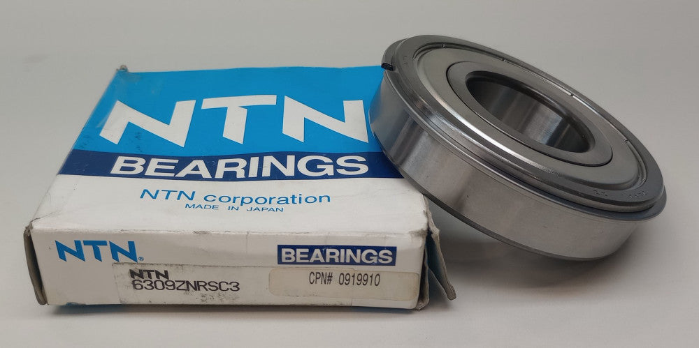 NTN 6309ZNRSC3 Ball Bearing Deep Groove 45 x 100 x 25mm 6309-ZN-RS-C3