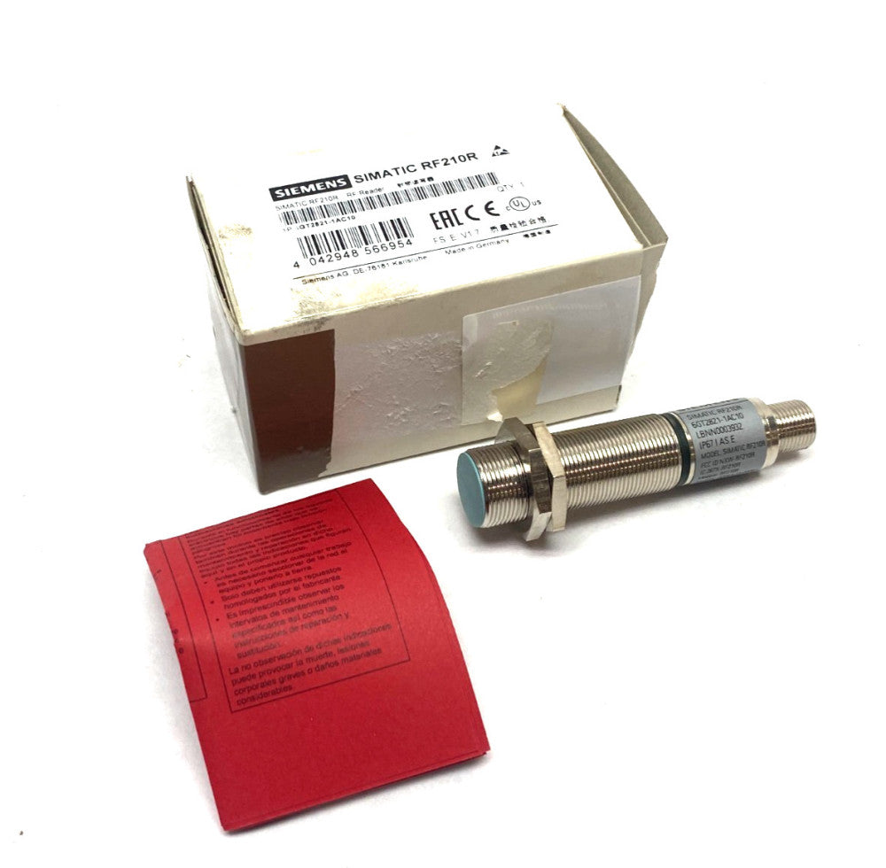 Siemens 6GT2821-1AC10 SIMATIC RF210R RF Reader RS422 Interface