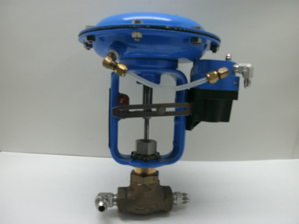 NELES-JAMESBURY G410D10AA232RC PNEUMATIC GLOBE VALVE SIZE 0.50 35PSIG MAX