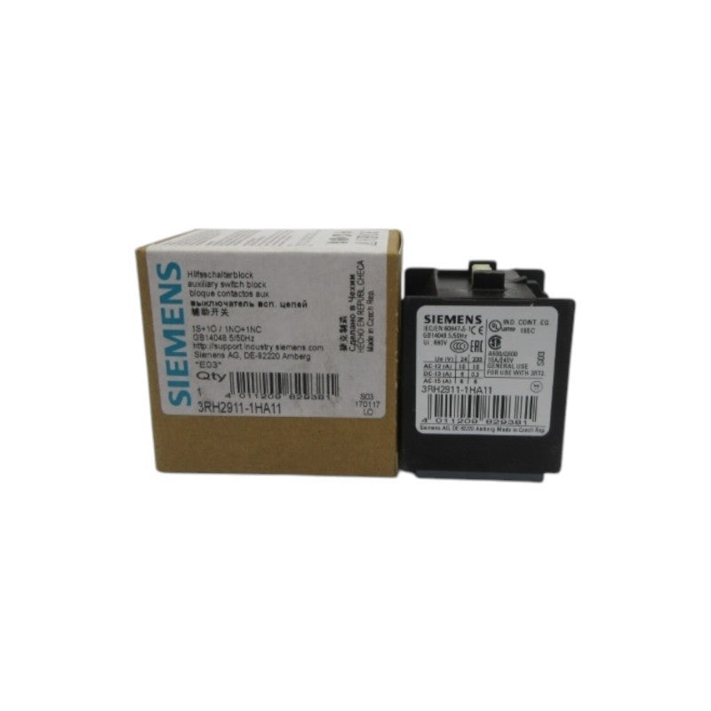 SIEMENS 3RH2911-1HA11 NSMP