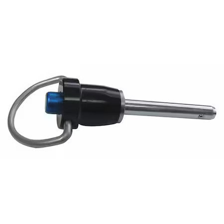 Zoro Select Lbh-147 Ball Lock Pin,Pull Ring,1/2" Pin Dia.