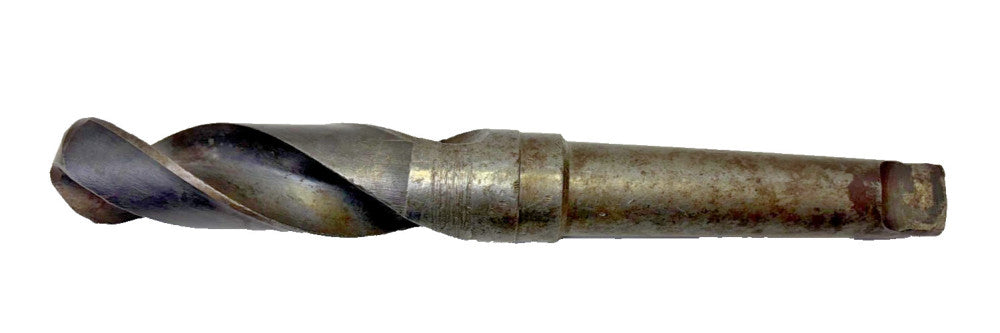 B.S. #4 MORSE TAPER DRILL BIT, SPIRAL 2-FLUTE, OAL 11-5/8"