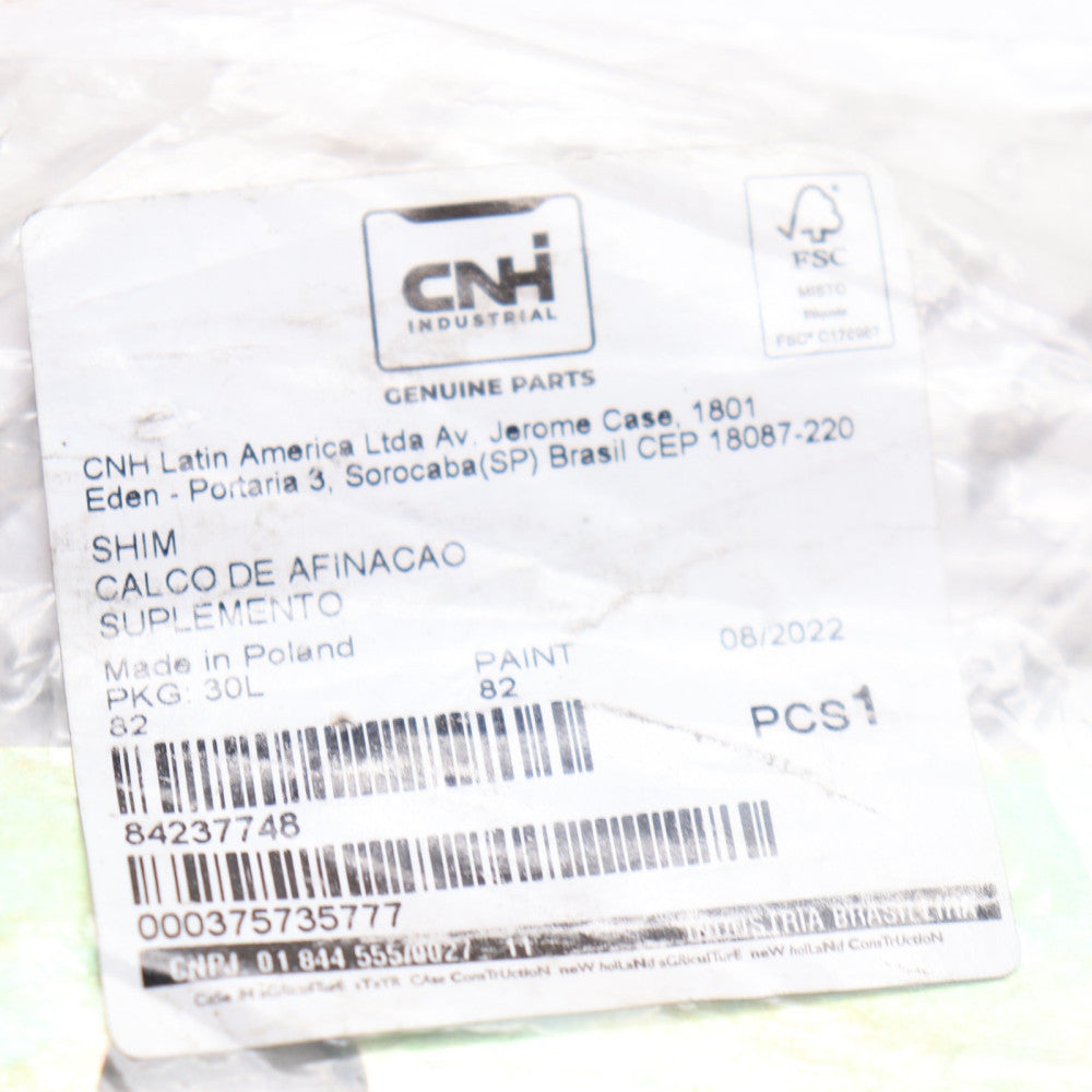 CNH Shim 110 MM L x 150 MM W x 5 MM H 84237748