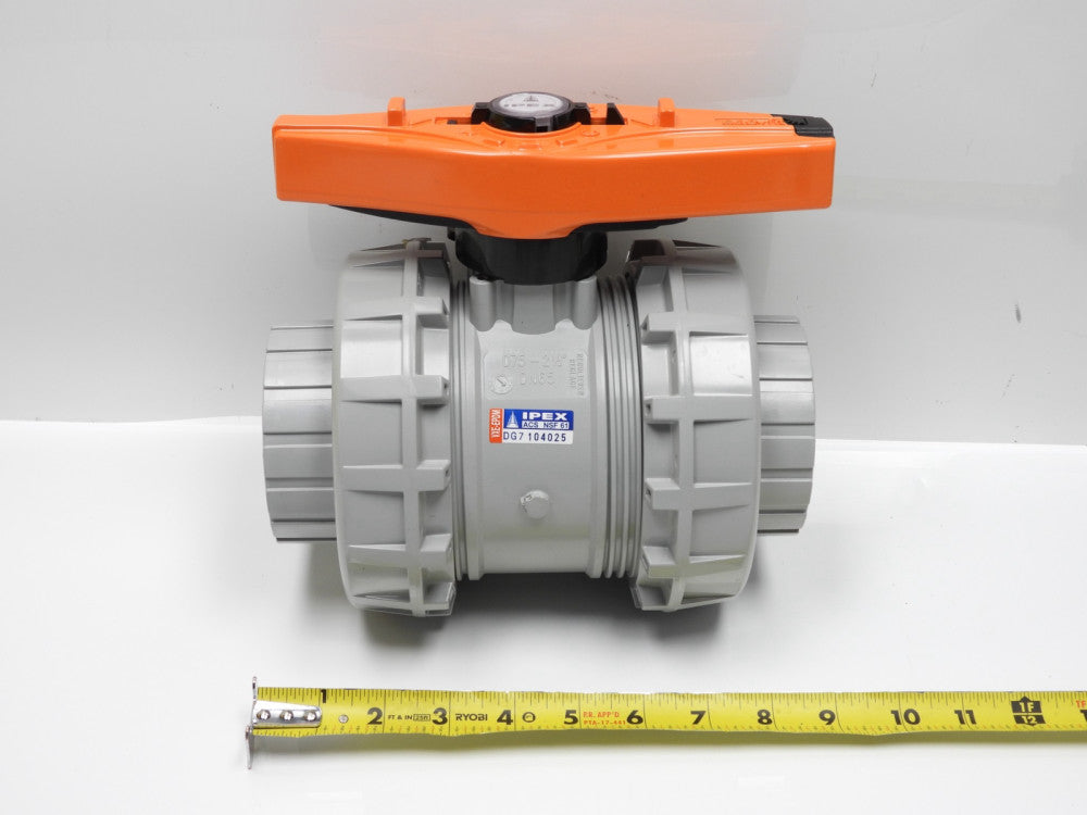 IPEX 353647 2-1/2" VXE TU BALL VALVE CPVC EPDM SOC EASYFIT CORZAN