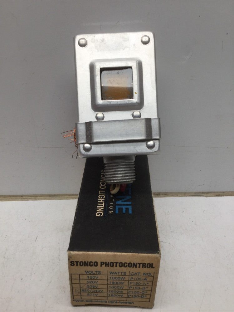 STONCO P150-C Photocontrol 220/240V, 1800W, 1/2” W/ Built In Time Delay, KEENE