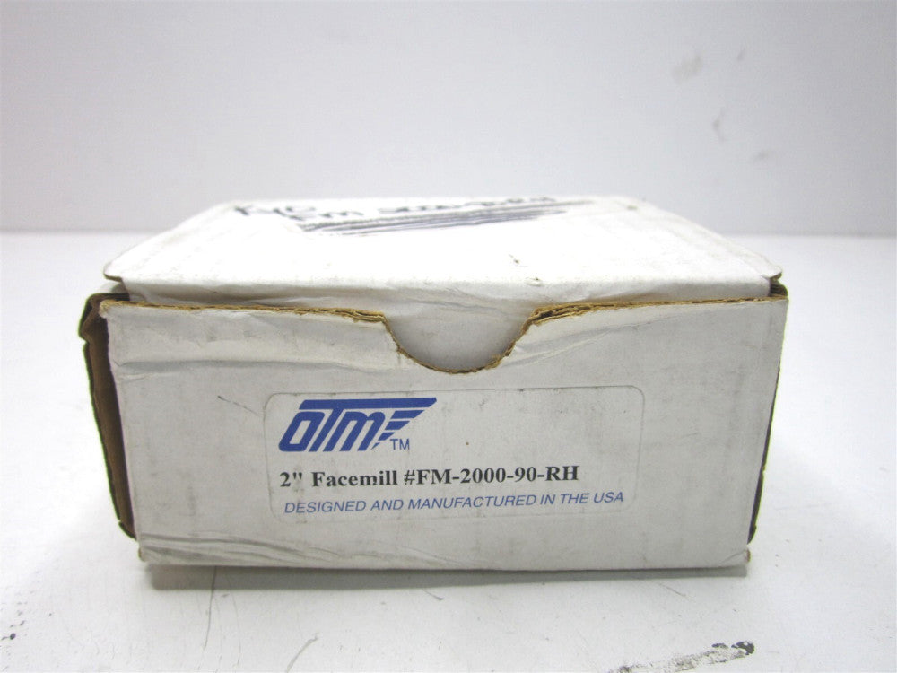 Kyocera (FM200090RH) 2.0000" x 90 Degree 7- Flute Steel Indexable Face Mill