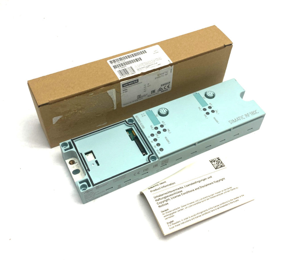 Siemens 6GT2002-0JD00 SIMATIC RF RFID Communications Module RF180C for PROFINET