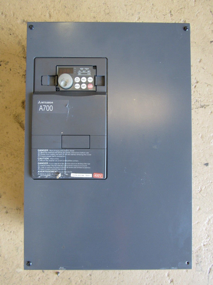 MITSUBISHI A700 INVERTER UNIT FR-A740-00570-NA 115A 380-480V XLNT USED TAKEOUT!!