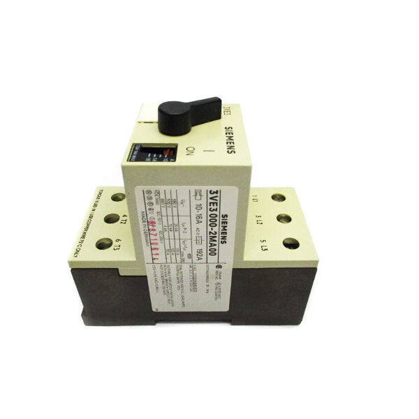 SIEMENS 3VE3000-2MA00 600VAC 10-14A NSNP