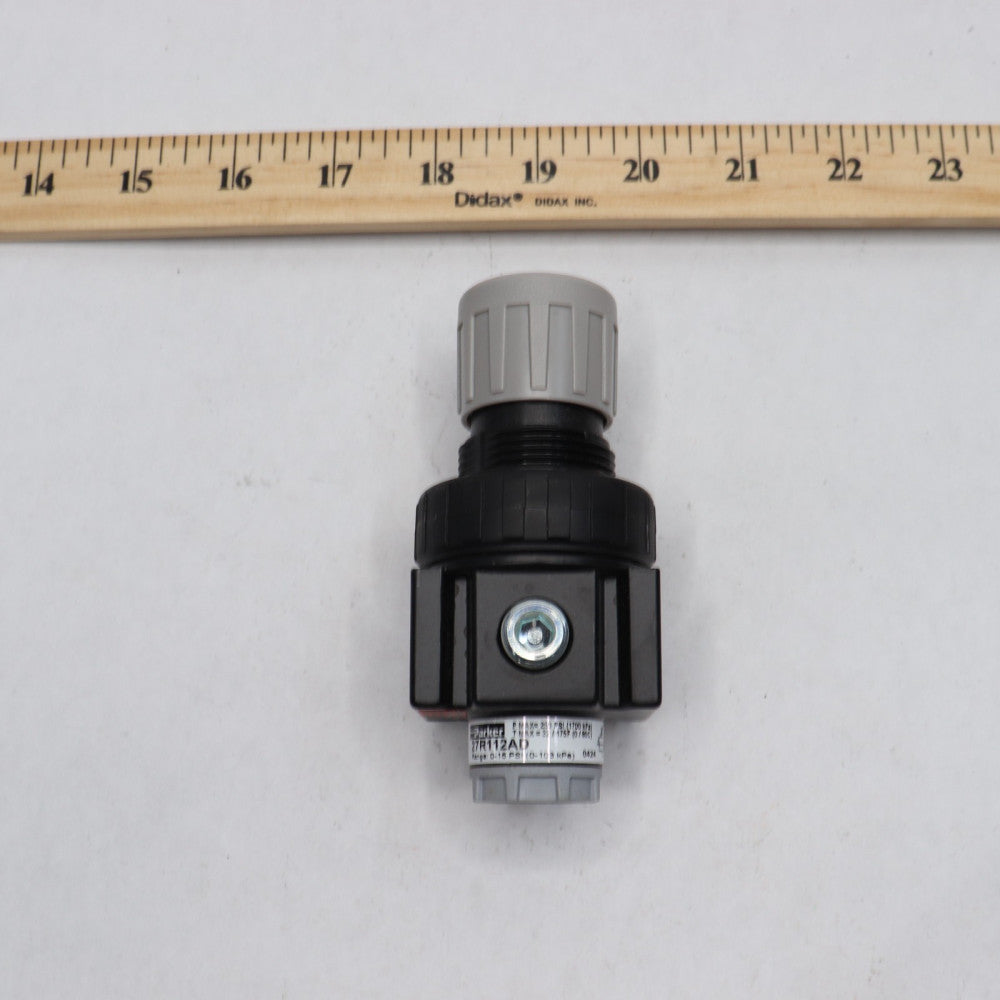 Parker Precision Regulator Manually Controlled 27 Series 25SCFM 15PSIG 1/4"NPT