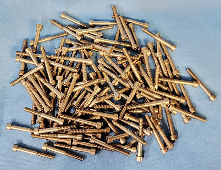 SOCKET HEAD CAP SCREW M6-1.0 X 50MM STAINLESS STEEL (LOT OF 110)