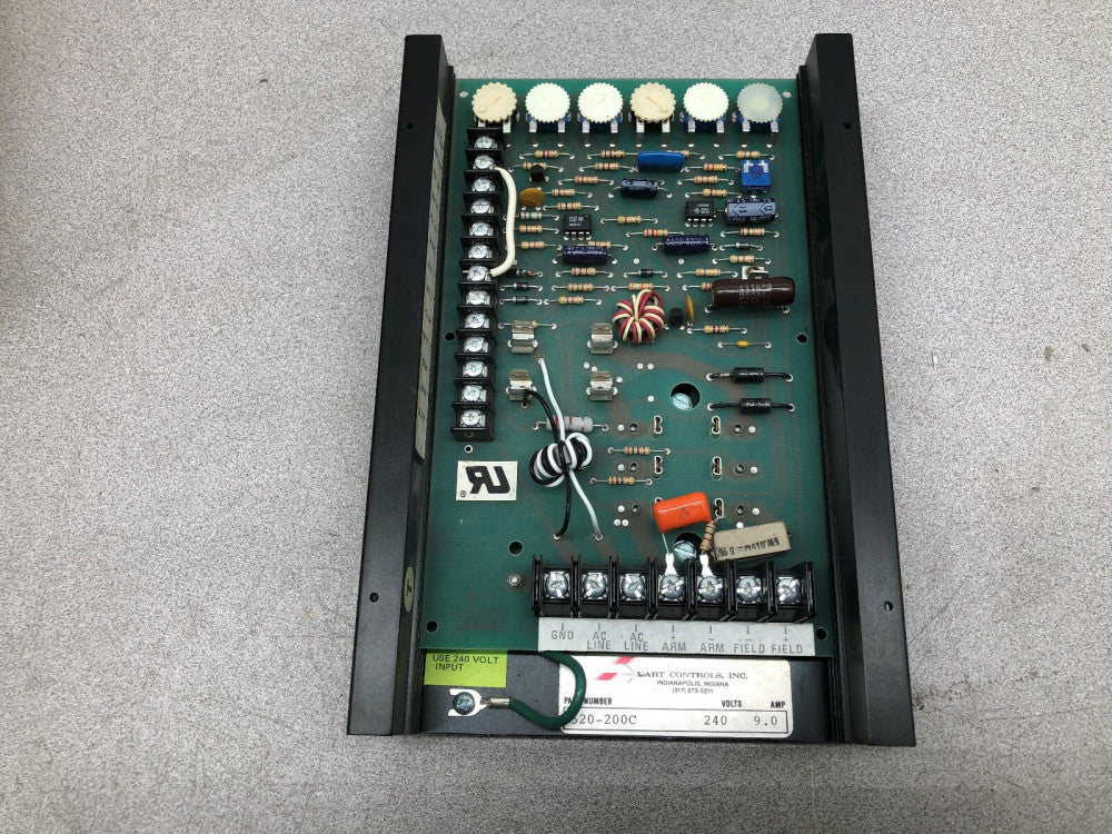 NEW NO BOX DART 240 VAC 9.0 AMP DC DRIVE 520-200C