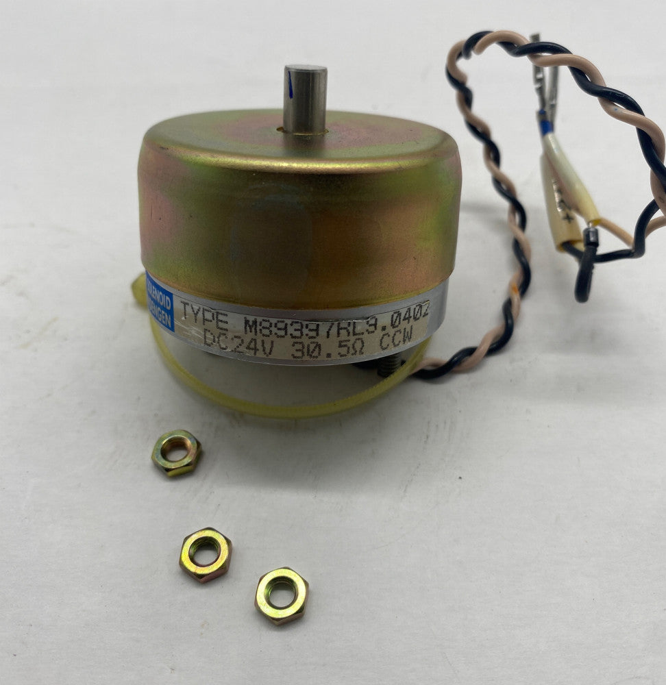 Shindengen M89397RL9.0402 Rotary Solenoid 24VDC 30.5Ω