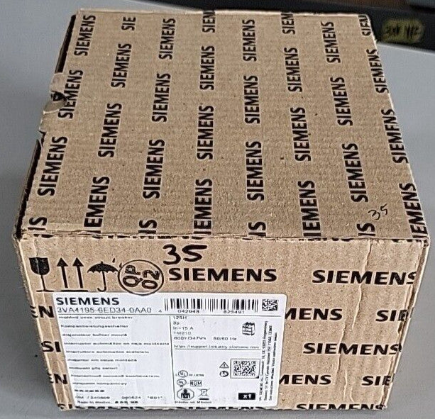 1) SIEMENS 3VA4195-6ED34-0AA0 CIRCUIT BREAKER