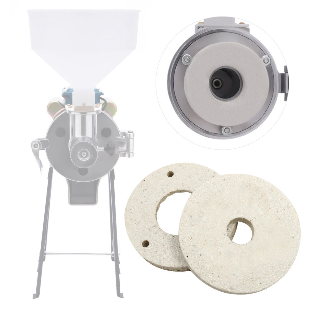 2Pcs Grinding Sand Milling Sheets Grinding Slurry Fit For #150 General White