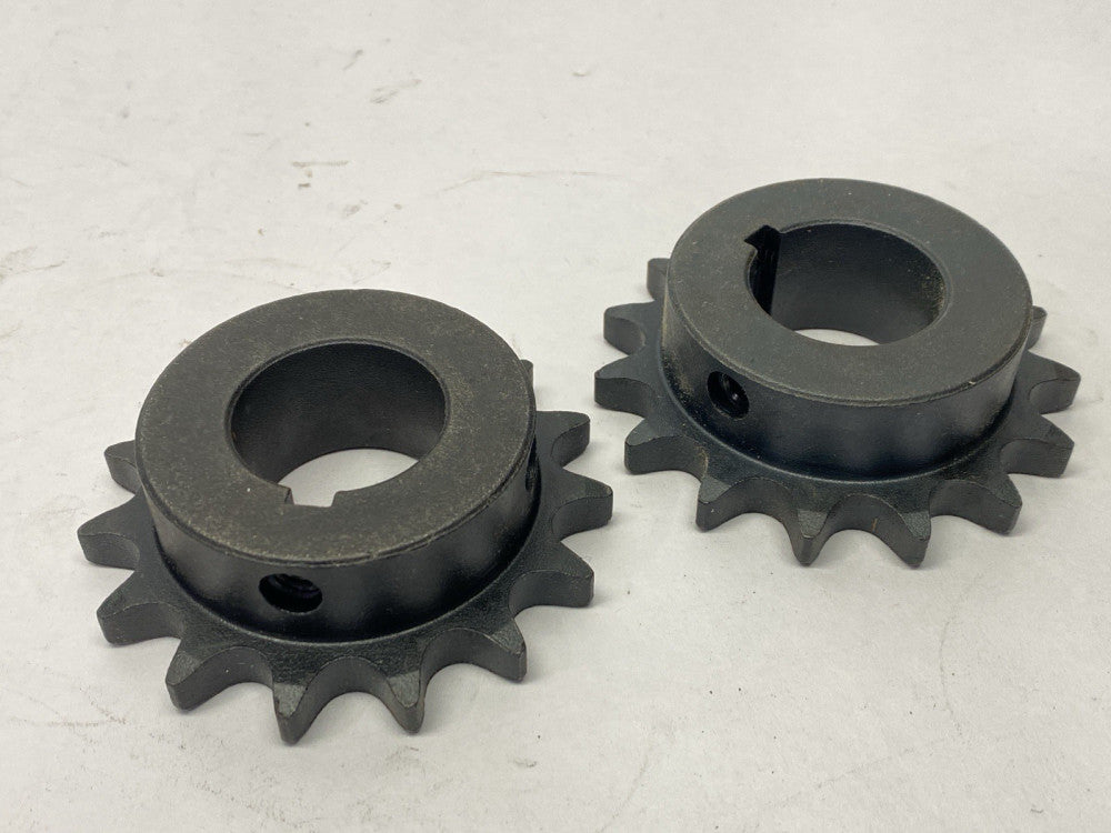 Martin 50BS15 1 1/4 Roller Chain Sprocket 15 Teeth 1-1/4" Bore LOT OF 2