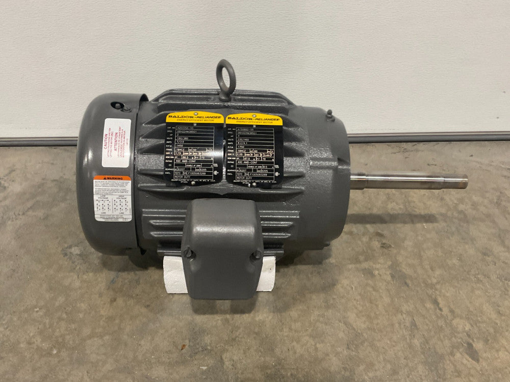 Baldor A20335A-55/A15086G-55 3HP, 1450/1750RPM NEW