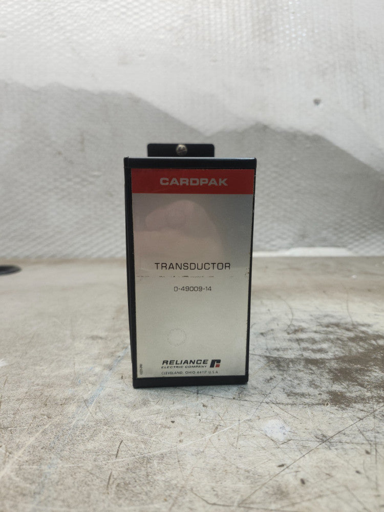 NEW IN BAG RELIANCE CARDPAK TRANSDUCTOR 0-49009-14