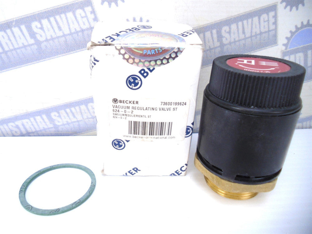 Genuine 624-0-2 BECKER - 73600199624 - 1.25" VACUUM REGULATING VALVE - 0 to 0.95
