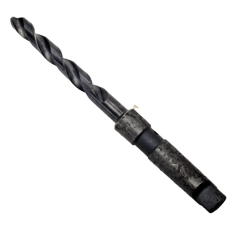 GEORGE WHALLEY MT#3 41/64" SHANK DRILL BIT, OAL 10", COOLANT THROUGH, 92