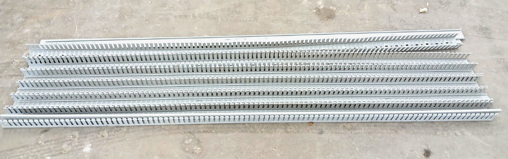 IBOCO WIDE FINGER WIRE DUCT TI60X60 CODE 00108 LENGTH 6 FT WIDTH 2-1/2 LOT OF 6