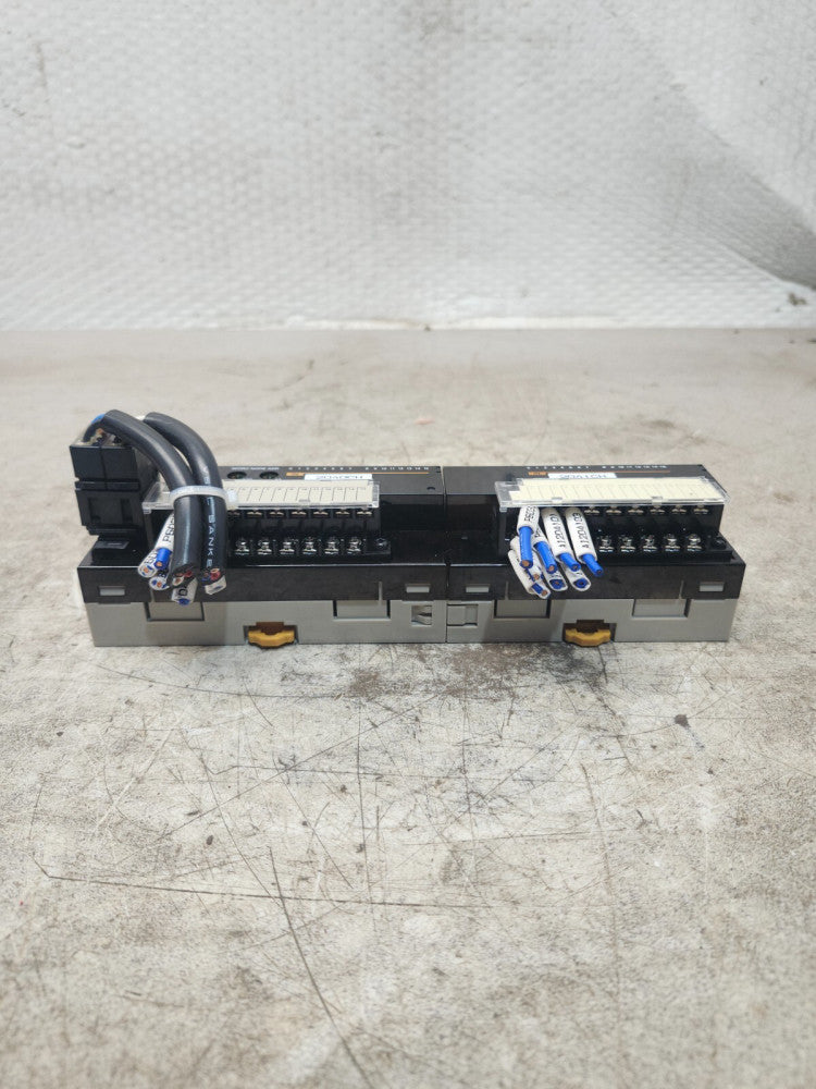 USED OMRON TRMOTE TERMINAL CRT1-ID16-1 W/ XWT-ID16-1