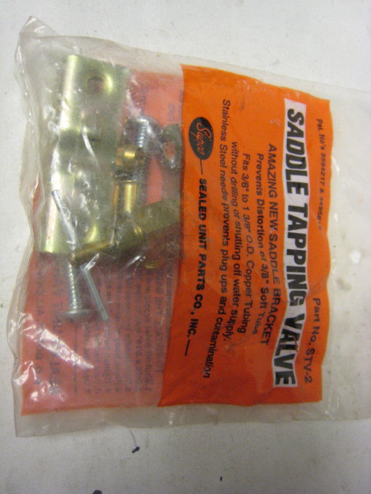 SUPCO STV2LL Saddle Tap Valve Fits 3-8" to 1 3/8" OD Copper Tubing (PACK OF 1)
