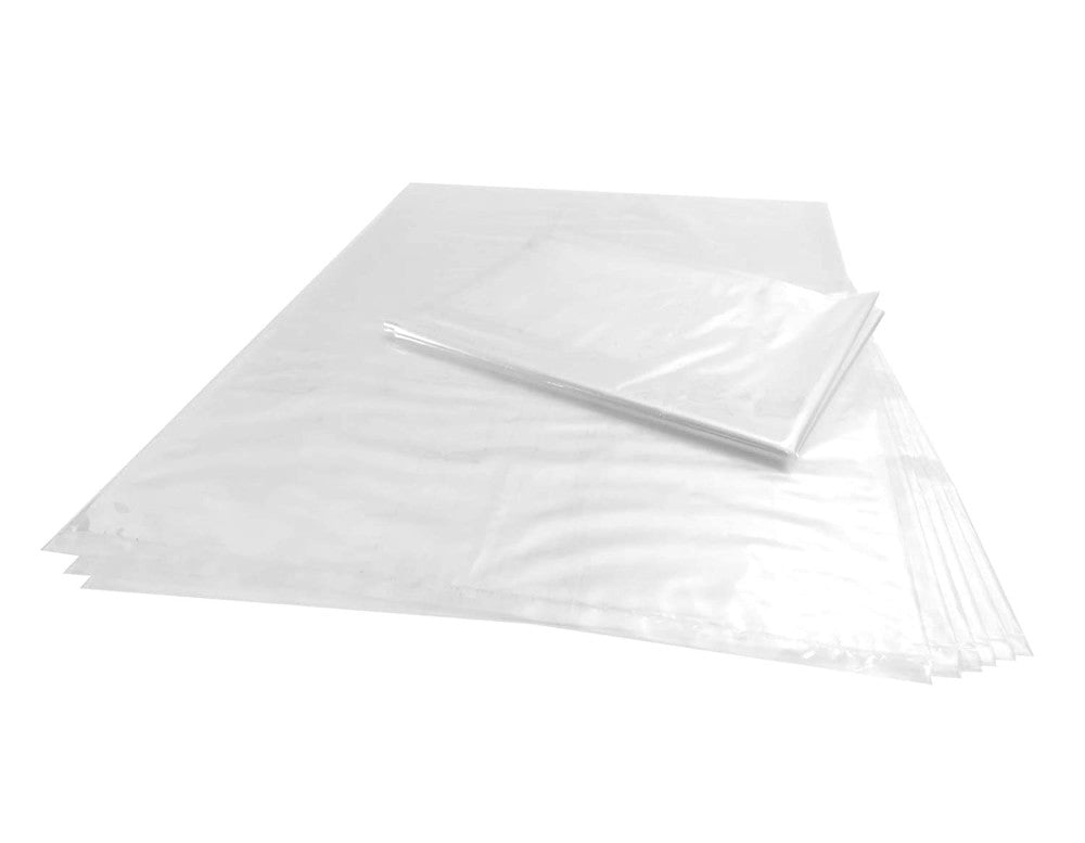 100 CT 18X24 Inch 1.1 Mil Clear Plastic Flat Open Poly Bags – Great for Proofing
