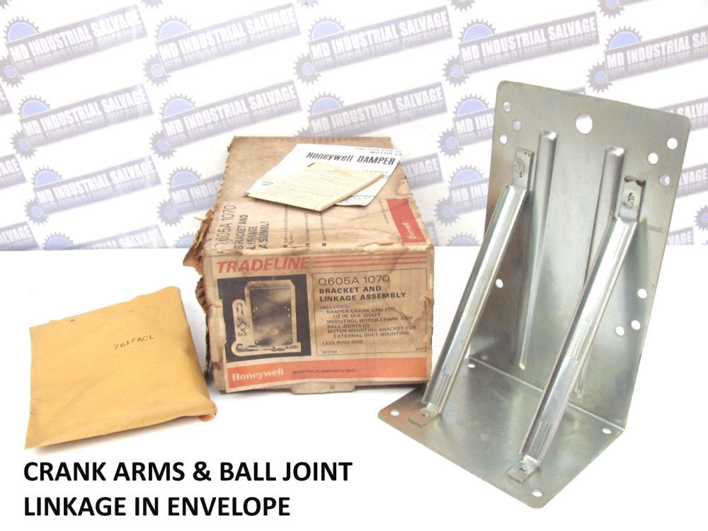 HONEYWELL - Q605A-1070 - Tradeline 1/2" Shaft BRACKET, CRANK ARMS & LINKAGE ASSY