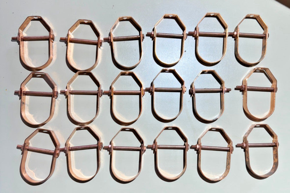 18pc Mueller Clevis Copper Hanger 2 CT-65 CT65 Overhead Support Bracket