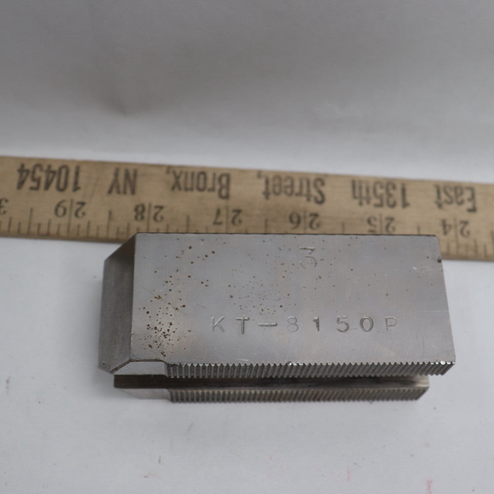 Soft Jaw Steel For 8" Chuck 1.5" Tall KT-8150P