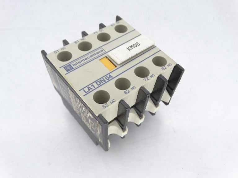 SCHNEIDER ELECTRIC LA1-DN04 Contact Block - Used