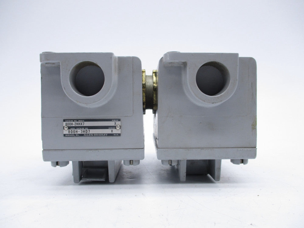 ALLEN BRADLEY 800H-3HD7 SER. X NSNP