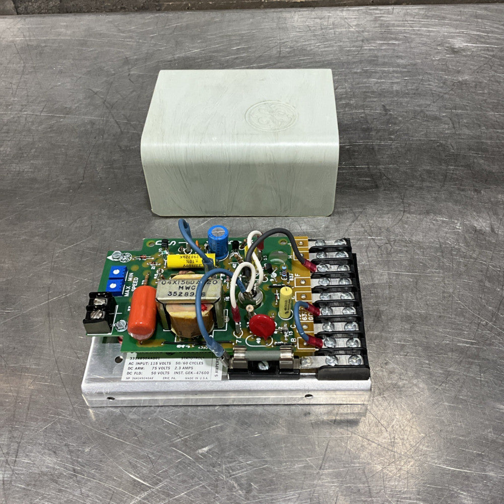 GENERAL ELECTRIC 331X650AAG01 CONTROL MODULE 115VAC, 75VDC, 2.3 AMPS NOS