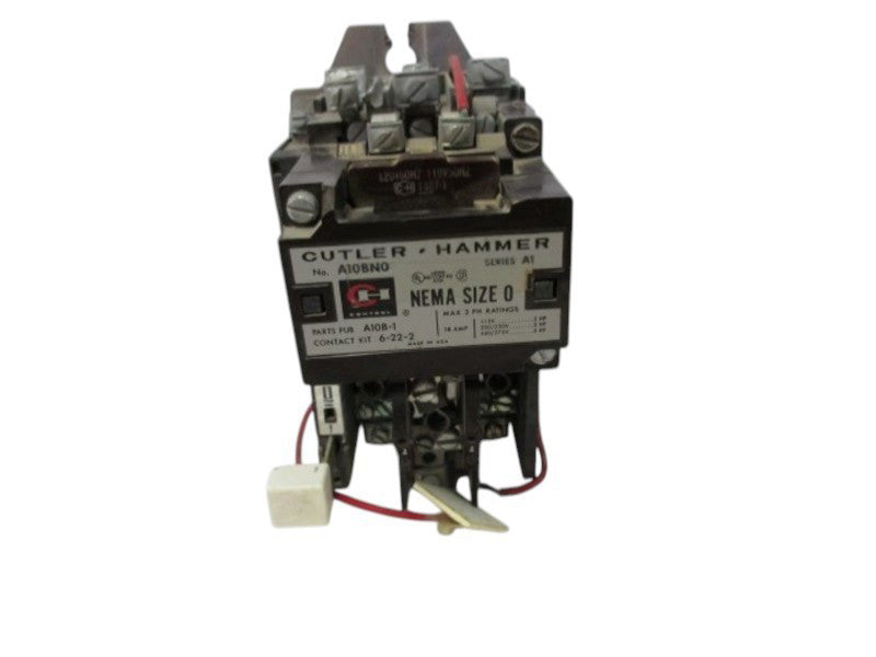 CUTLER HAMMER A10BNO MOTOR STARTER UNMP