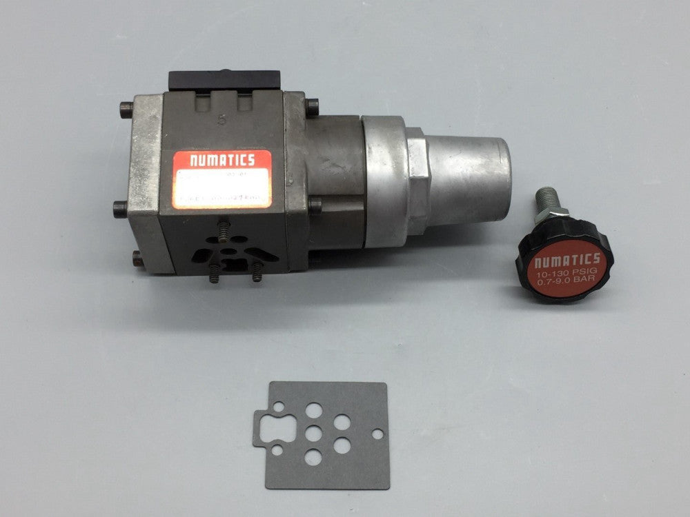 NEW NUMATICS 12RE1200O027K00 PNEUMATIC REGULATOR 10-130 PSIG 0.7-9.0 BAR