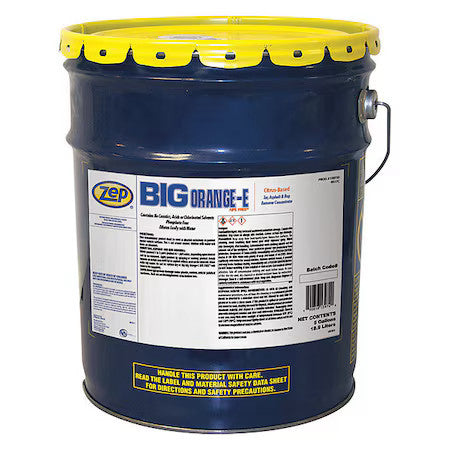 Zep 139735 Degreaser, 5 Gal Drum, Liquid, Orange
