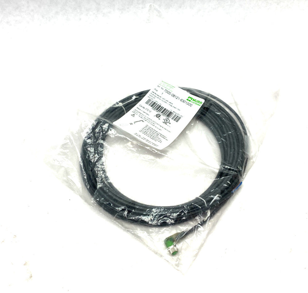Murrelektronik 7000-08121-6301000 Single Ended M8 Female 90° A-cod. LED Cordset