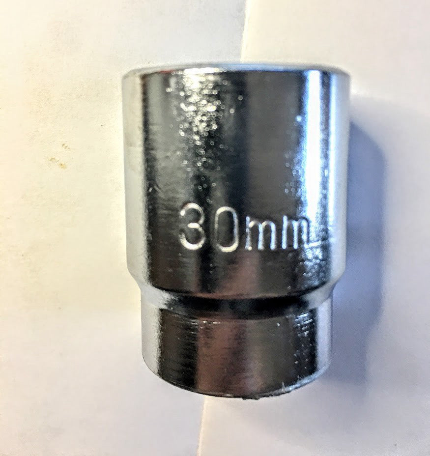 Pittsburgh Jumbo Socket - 30 mm x 3/4" Dr - 12 Pt - Free USA Shipping