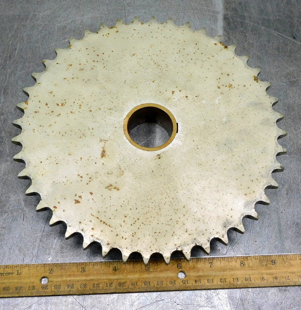 Martin 50B44 Roller Chain Sprocket #50 44 Teeth 1-1/2" Bore